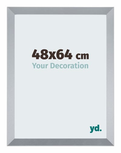 Your Decoration - Fotolijst 48x64 cm - MDF - Zilver Glans - Catania