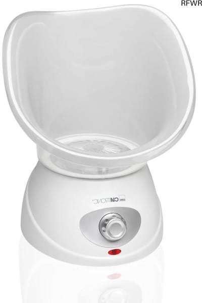 RFWR® Gezichtssauna en Inhalatieapparaat 2-in-1 | Gezichtsstomer voor Cosmetische Verzorging en Aromatherapie | 3-traps Stoomdosering
