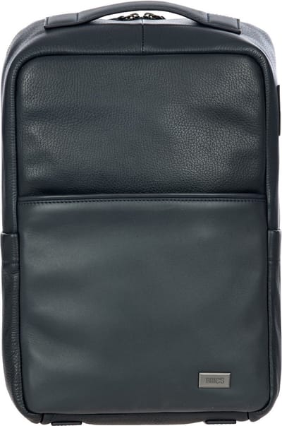 BRIC'S Laptop rugzak Rugzak met laptopvak Torino Zaino Backpack Navy Donkerblauw