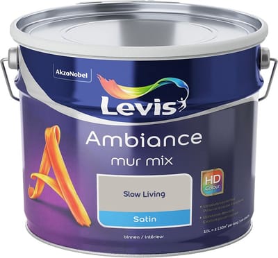 Levis - Ambiance Mur Satin Mix - Slow Living - Mengverf - 10 L