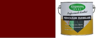 Perkoleum Zijdeglans 13 Wijnrood 2,5 liter