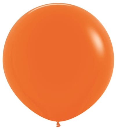 24 inch Ballon Sempertex Orange - 3 stuks