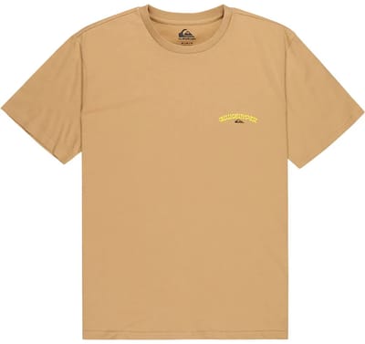 Quiksilver Tap In T-shirt Met Korte Mouwen Bruin M Man