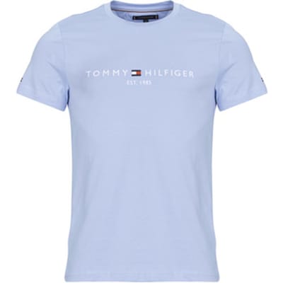 Tommy Hilfiger Tommy Logo Tee Well Water Taglia: L | Magliette basic Outlet | Uomo