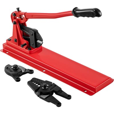 Bankkrimptang Gereedschap 24  Staalkabel Krimptang met Kniptang Kabelkabelknipper Kop Bankkrimptang 1/16 -3/16  Aluminium/Koperen Hulzen Bankkabel