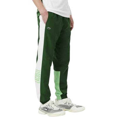 Lacoste Joggingbroeken voor heren met kleurblokken (Groen)