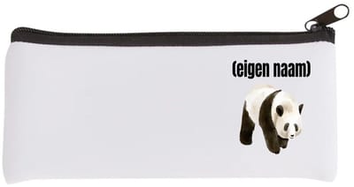 Akyol - panda met eigen naam Etui - Panda - panda liefhebbers - iemand die houdt van panda's - verjaardag - cadeau - kado - 20 bij 9 cm