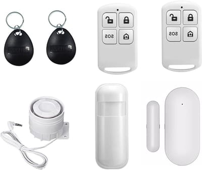 Alarmsysteem Accessoires - Sensoren - Huis Beveiligen - Draadloze Detectie - 10mm - Wit