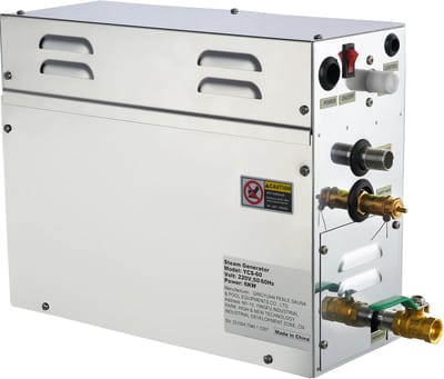 Nieuwe 6 kW Stoomgenerator – Voor Douche, Sauna, Bad en Thuis-Spa – Transformeer uw Badkamer tot een Ontspannende Oase – Geniet van een Luxe Spa-Ervaring Thuis