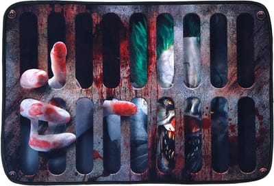FIESTAS GUIRCA, S.L. - Deurmat Killer Clown 60 x 40 cm