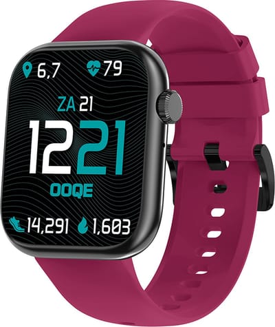 OOQE WATCH PRO 7 - Smartwatch Heren en Dames | Magenta
