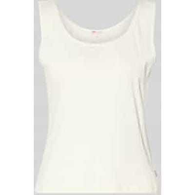 Slim fit top van puur katoen model 'SWEETIE SL'