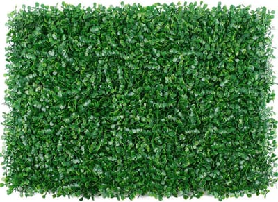 JHUBERS- Kunstgras Paneel 40 x 60 cm - Kunstgras voor Buiten - Onderhoudsarm - UV-bestendig - Lichtgewicht - Gezond voor Kinderen en Huisdieren - Groene Muur