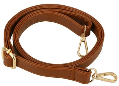 Allecto - Leren schouderriem - Draagriem voor handtassen - Verstelbare crossbody tas - Bruin - Riem voor portemonnee - Ideaal voor dagelijks gebrui..