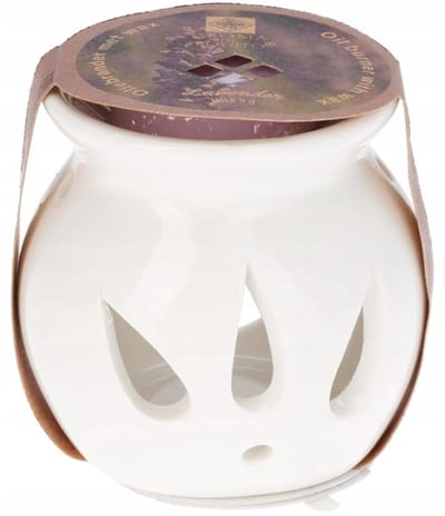 Koopman - Geurbrander - Wit - Keramiek - Geurend Wax