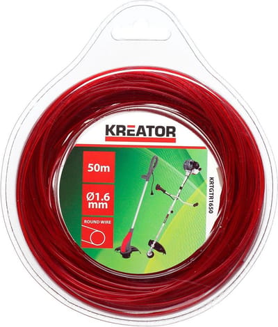 Trimmerdraad Kreator KRTGTR1650 rond 1,6mm 50m