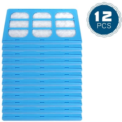 12 STUKS Waterfonteinfilter voor huisdieren Vervangende waterfilterpatronen Compatibel met Cat Mate & Dog Blue&White blue