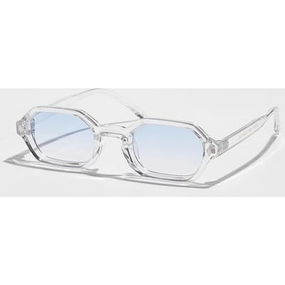 Heren- en Damesmode Kleine Vierkante Zonnebril Outdoor Sport Zonnebril UV400 Luxe Design Populaire Zonnebrillen white