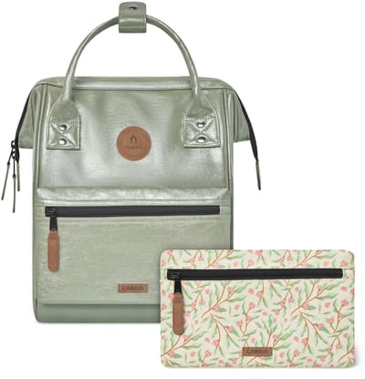 CABAIA vrije tijd rugzak rugzak met laptopvak Adventurer Iridescent Backpack 10L Riverdale groene