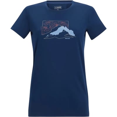 Fingal T-shirt met korte mouwen en grafische print voor dames
