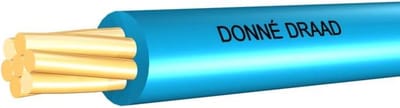 Besli Donne vd draad 2.5mm 100m. geel groen