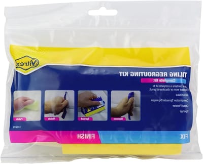 Voeg Kit - Kit Reparatie - Tegels Herstellen - Compleet Gereedschap - 17.5 cm - Rood