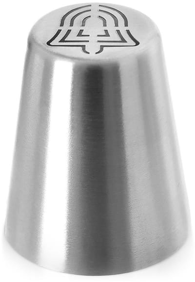 Orion - Roestvrijstalen Decoratie Spuitmond Dzwonek - 4 cm - Universeel - Geschikt voor Vaatwasser
