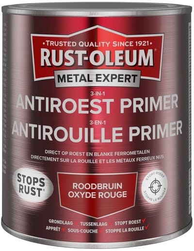 Rust-Oleum Metal Expert 3-in-1 Anti Roest Primer in blik - 750ml