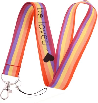 Travel Cords - Keycord Be Loved - stevig lanyard - sleutelhanger - sleutelkoord - met telefoonkoord - sleutels