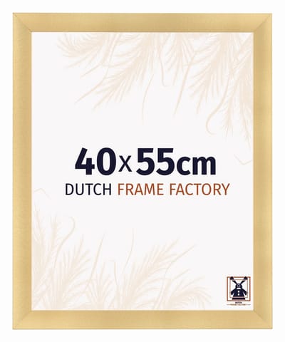 Fotolijst 40x55 cm - MDF - Goud Mat - Praag