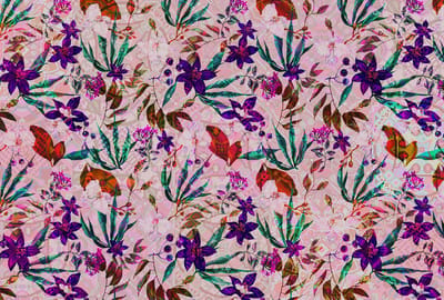Fotobehang mosaicBlossom1 DD110236 Livingwalls Walls by Patel | 3D Fotobehang op maat