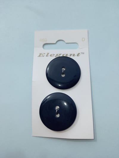 Knoop donkerblauw rond Elegant nr. 459