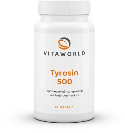 Vitaworld L-tyrosine 500mg 60 capsules