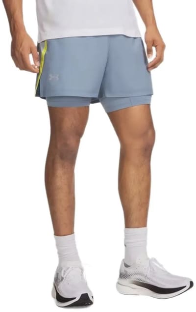 Under Armour Launch 5´´ 2in1 Korte Broek Blauw S Man