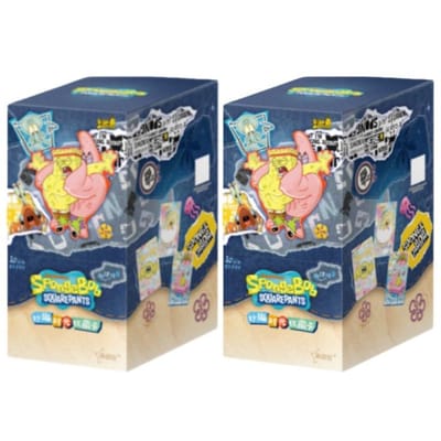 Nieuwste KAYOU SpongeBob SquarePants Collectie Kaarten Klassieke Animatie Genietbare Tijd Serie Vol.2 Thema BP OF UR Karakters Kaarten Cadeau