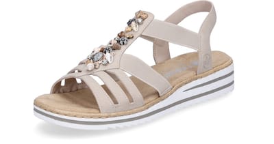 Rieker Damen Sandale Morelia in orange