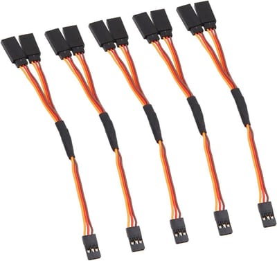 5-delige Y Type 150mm Verlengd Lijn Kabel voor Servo's, Y-Harnas en Servo Verlengkabels