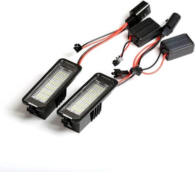 Kentekenverlichting Geschikt voor Volkswagen Golf 4 Golf 5 Golf 6 Golf 7 LED Canbus storingsvrij