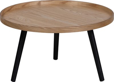 WOOOD Mesa Bijzettafel L - Hout - Naturel - 34xØ60
