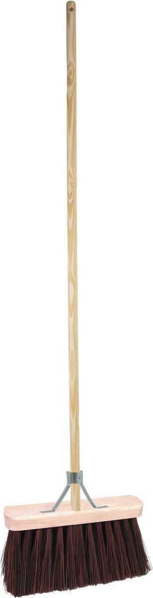 Betra Buitenbezem - FSC hout - natuurvezel - hard - 30 x 150 cm