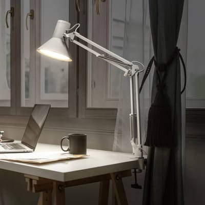 OSRAM LED klemlamp Office Line Desk Retro, wit, 3.000 K