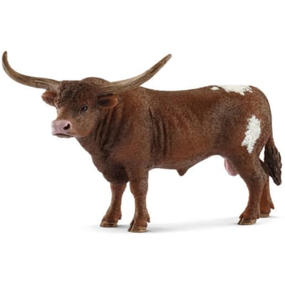 schleich FARM WORLD - Texas longhorn stier - Speelfiguur - Kinderspeelgoed voor Jongens en Meisjes - 3 tot 8 jaar - 13866