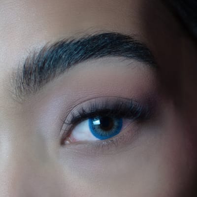 Wildcat blue -2.50 - Realistische Kleurlenzen - Blauw - Jaarlenzen - Kleurlenzen op sterkte en zonder sterkte - Dekkende/zachte lenzen - Comfortabel voor dagelijks gebruik - Halloween - Cosplay - Party