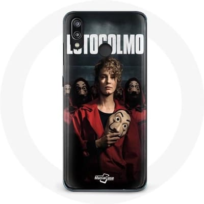 Coque - La Casa De Papel - Huawei P20 Lite - Souple - Noir - Protection