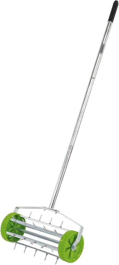 Gazonbeluchter - Verticuteerder Drum - Gazon Onderhoud - Puntige Trommel - 450 mm - Niet gespecificeerd