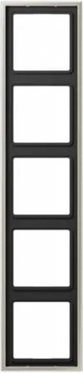 Jung Aluminium/Staal/Chroom Afdekraam Schakelmateriaal - ES2985 - E28CQ