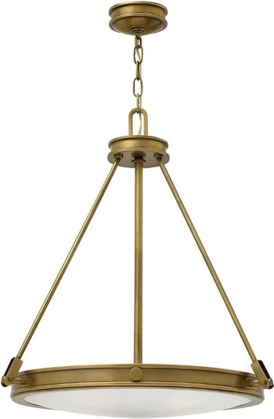 Bohemian Hanglamp - Steady Lighting - Metaal - Bohemian - E14 - L: 54.3cm - Voor Binnen - Woonkamer - Eetkamer - Brons
