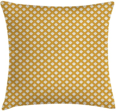 ABAKUHAUS Tulpenkussenhoes – Dubbelzijdig bedrukt – 45x45 cm – Perzik