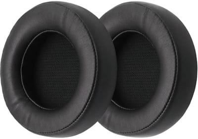 JHUBERS - Oorkussens - Vervangend Oorkussen - Zwart - Traagschuim - Compatibel voor Corsair Virtuoso RGB SE - Ideaal voor Hoofdtelefoon - Zwart