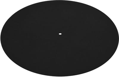 Allecto - Platenmat - Antistatisch - Vermindert Ruis - 29 x 29 cm - Slipmat - Voor Platenspelers - Ultradun